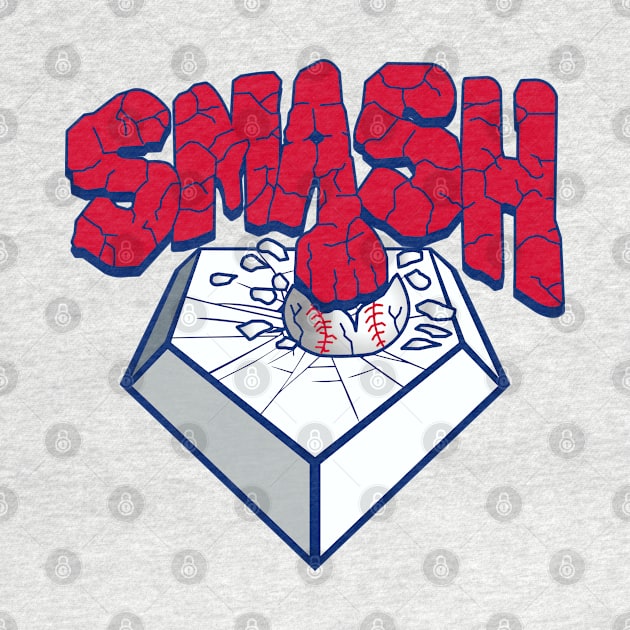 Smash Baseball by DavesTees